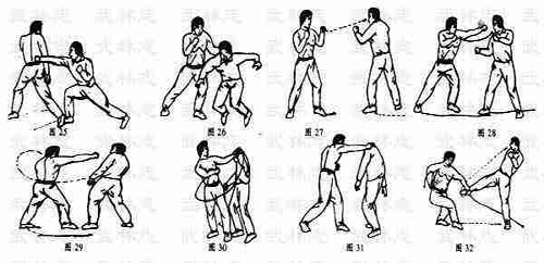 散打技巧,散打技巧解析,散打技巧图片